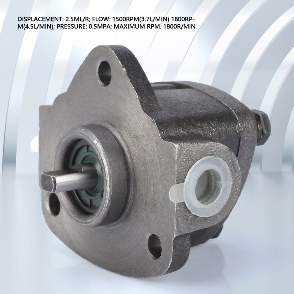 0.5Mpa 1800R/Min Gear Oil Pump Insert Type Lubricating Cycloid Gear Pump Top-12A 7891324645564