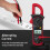 ST201 Automatic Digital Clamp Meter Current Multimeter DC/AC Voltage Diode Tester(Red) 5
