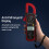ST201 Automatic Digital Clamp Meter Current Multimeter DC/AC Voltage Diode Tester(Red) 4