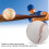 Soft Filling Practice Trainning PVC Hand Sewing Softball 10