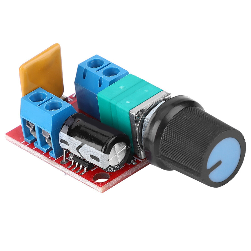 Mini Dc Motor Controller Pwm 3V/6V/12V/24V/35V Speed Regulation Controller 5A 4961324651773