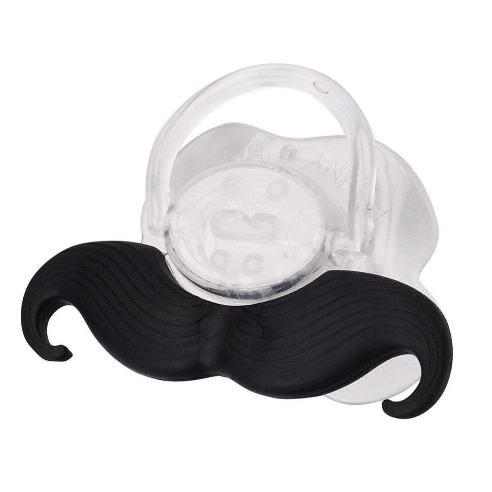 Mini Portable Cute Lips Beard Pacifier Environmentally Friendly Food Grade Silicone 11Roll Bear