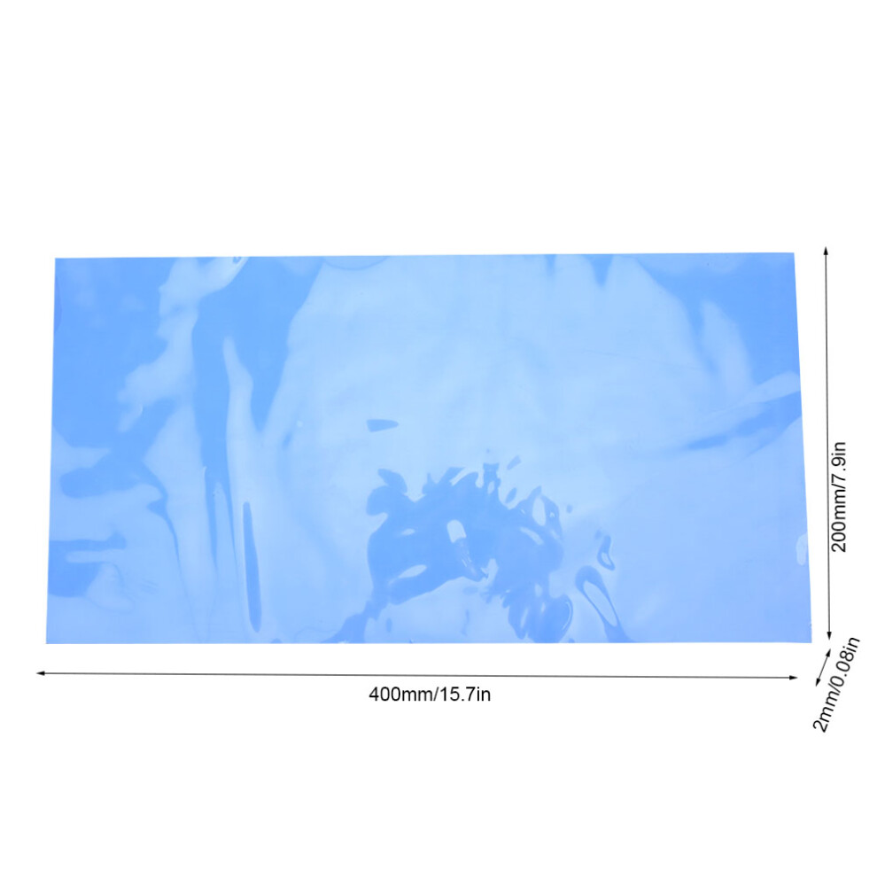 Silicone Thermal Conductivity Pad Cpu Gpu Heat Conduction Sheet 200X400x2mm 1.5W M-K 6951324652502