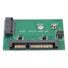 Hochwertiger 2,5-Zoll SATA3 NGFF M.2 auf SATA Riser-Kartenadapter, unterstützt Boot