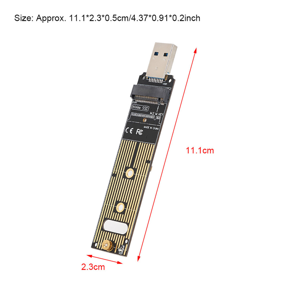 M.2 Nvme Ssd To Usb Adapter Board Hard Disk Converter Board Ssd Adapter Card 4951324653679