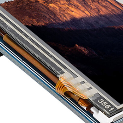 3.5 Inch 480x320 Resolution Colorful TFT LCD Touch Screen Display for Raspberry Pi 2