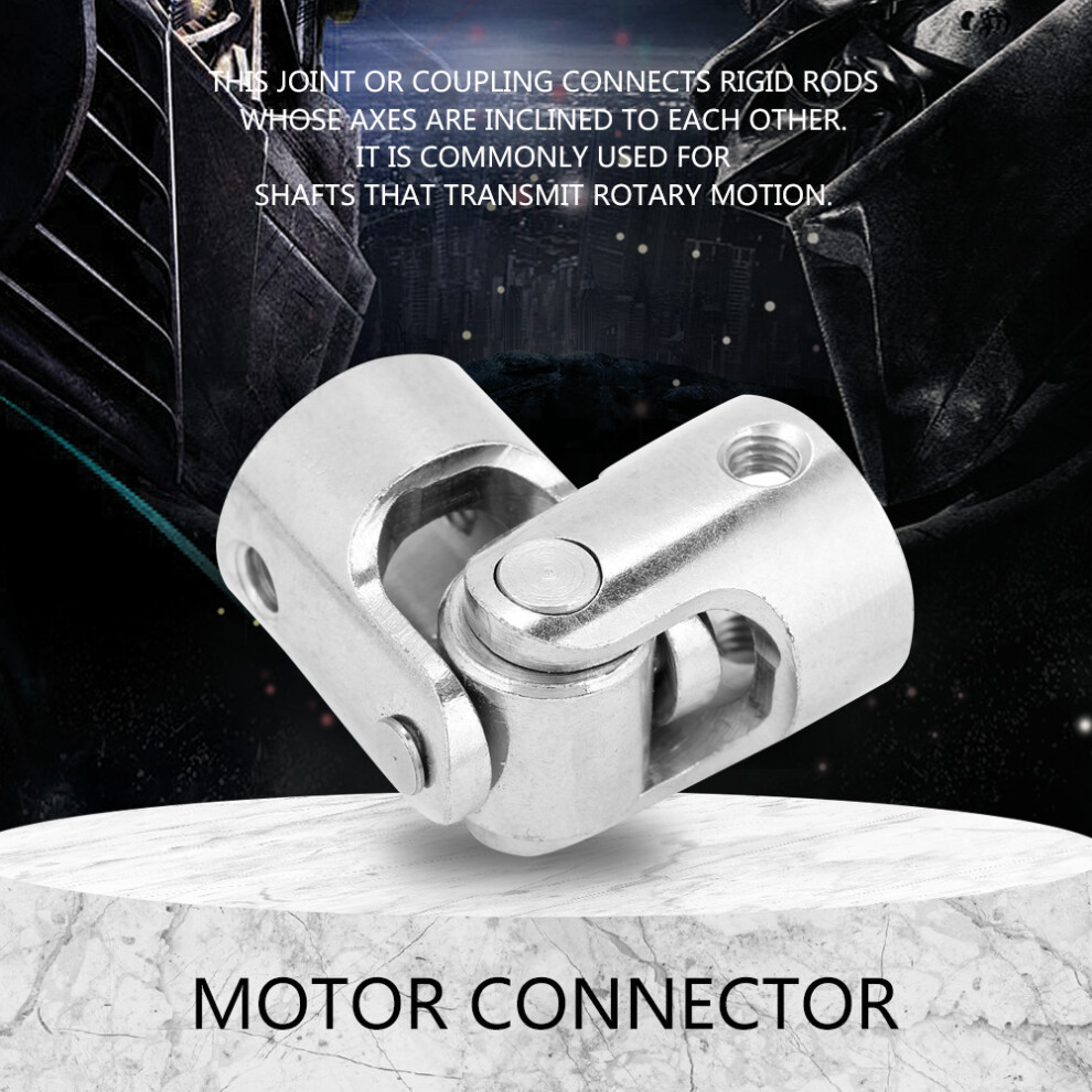 Shaft Coupling Motor Connector Diy Steering Length 35Mm Od 16Mm Universal Joint (10*10Mm) 3671324654148