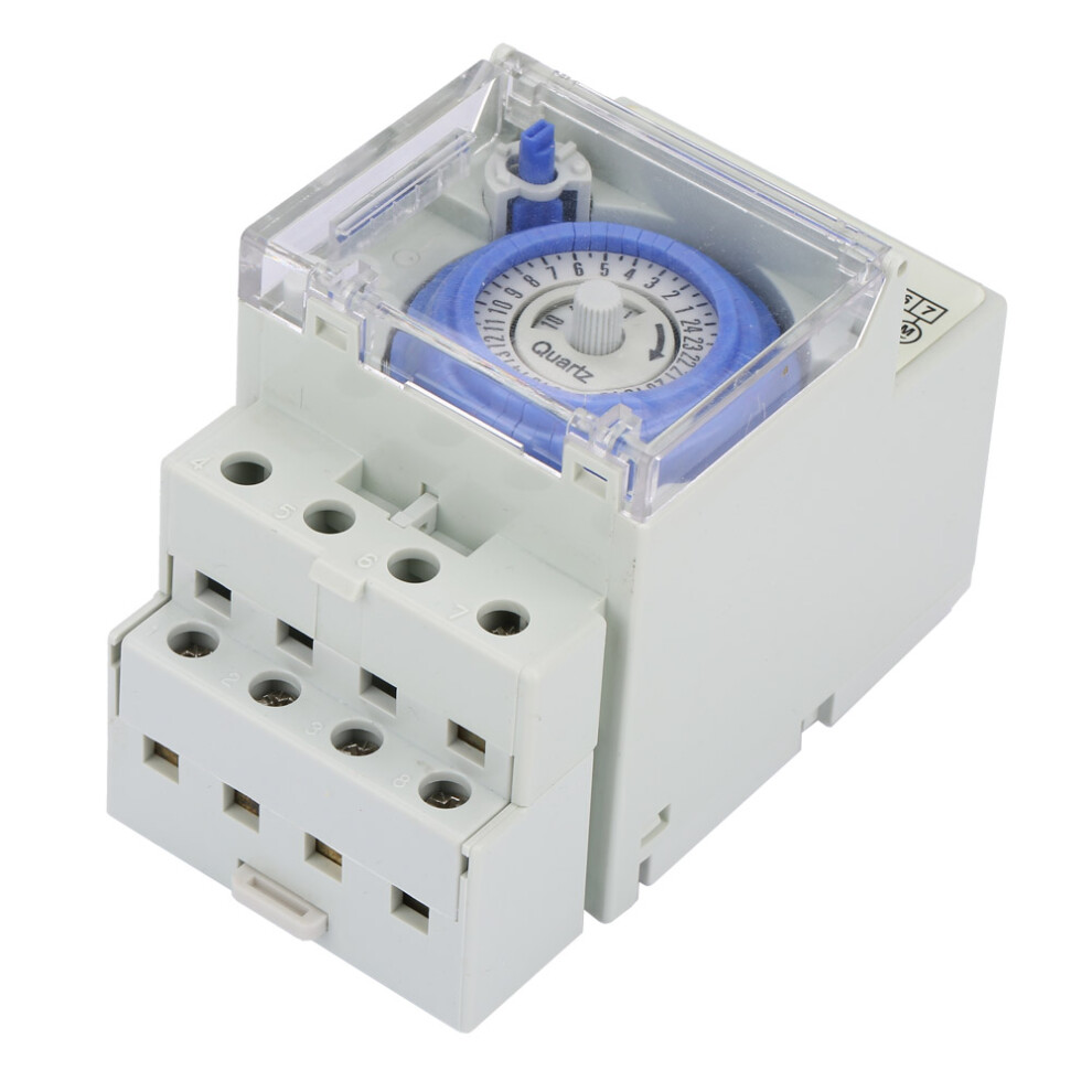 110-230V Sul181h 24 Hours Analog Mechanical Timer Manual/Auto Controller Time Switch 6901324654167