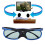 Universal Active Shutter Type 3D Glasses DLP Link 3D Projector 3D Glasses HD Lens 16