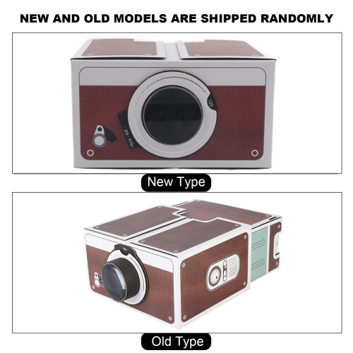 Second-generation Mini DIY Home Portable Smart Mobile Phone Projector Home Cinema 2