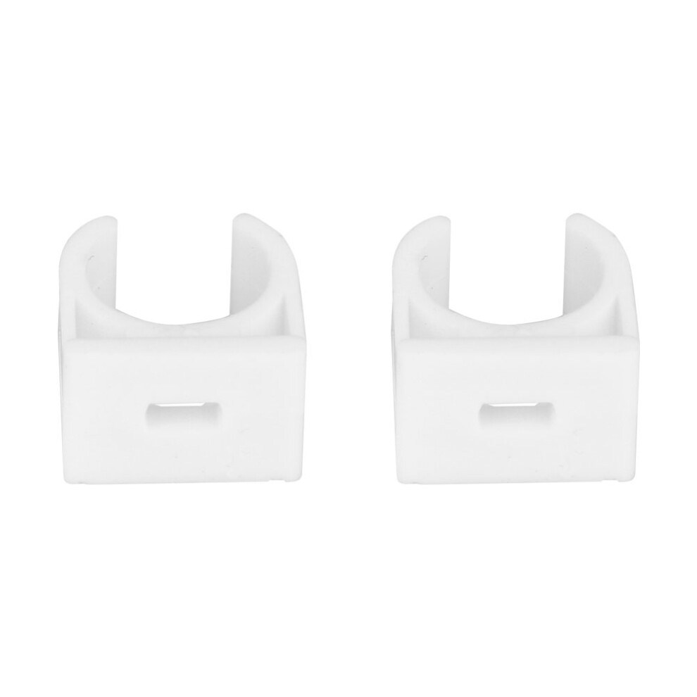 20Pcs 16/20/25/32Mm U Shaped Pipe Clamp Water Pipe Fixed Clips With Screws (16Mm) 8171324654933