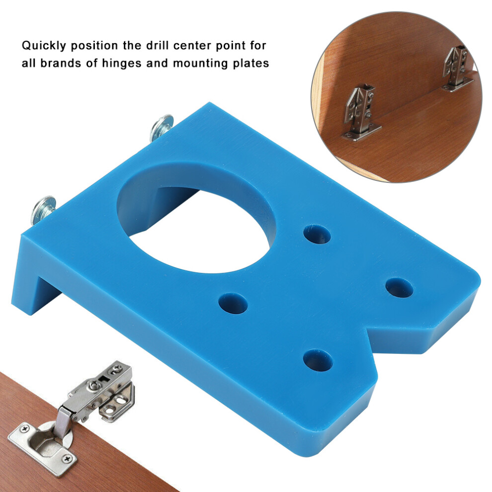 35Mm Drilling Door Locator Concealed Hinge Jig Drill Guide Boring Hole Drill Guide 9421324655980