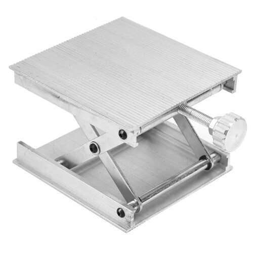 90*90mm Lab Lift Platform Universal Laser Level 90mm Adjustable Lift Stand 2