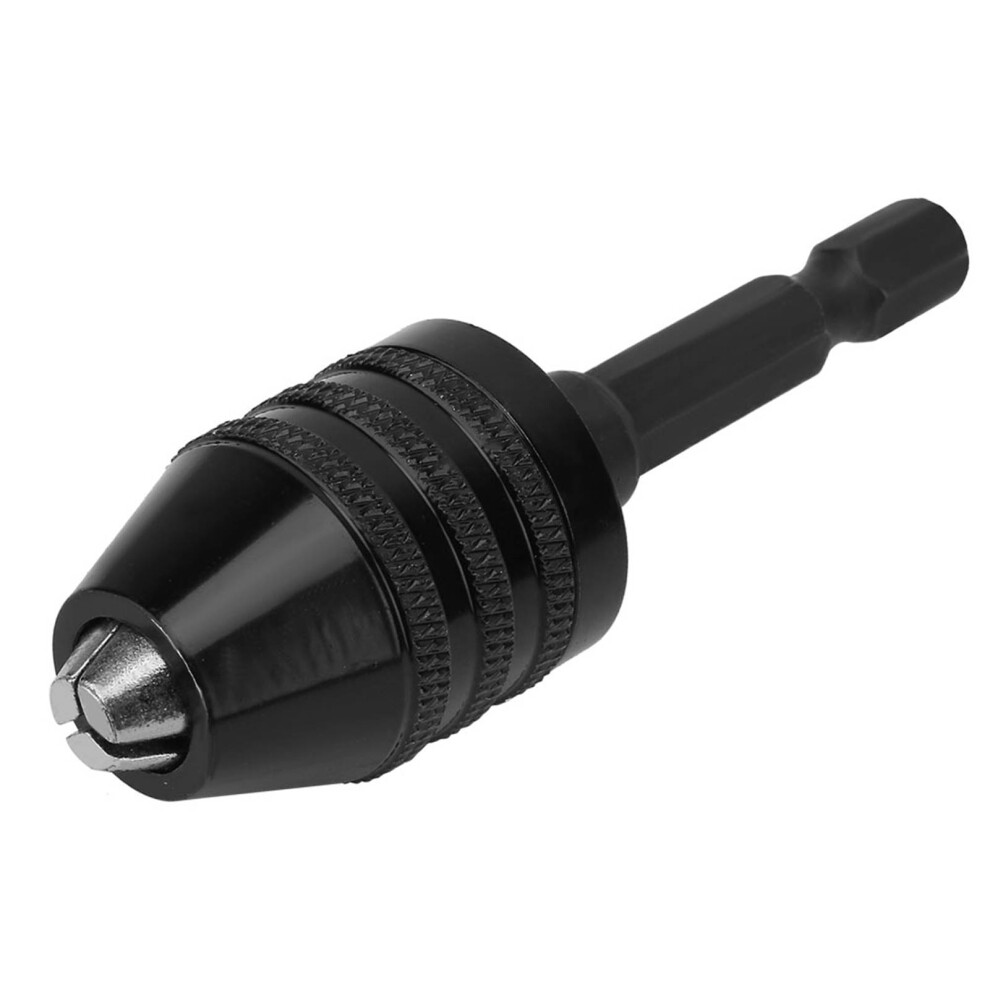 0.3-6.5Mm Keyless Drill Chuck 1/4" Hex Shank Quick Change Adapter Converter 8781324656679