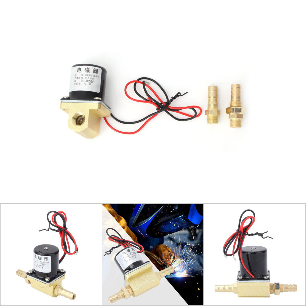 Welding Machine Solenoid Valve 0~0.8Mpa For Water Gas Aron Co2 G1/8''(Ac36v) 9491324656966