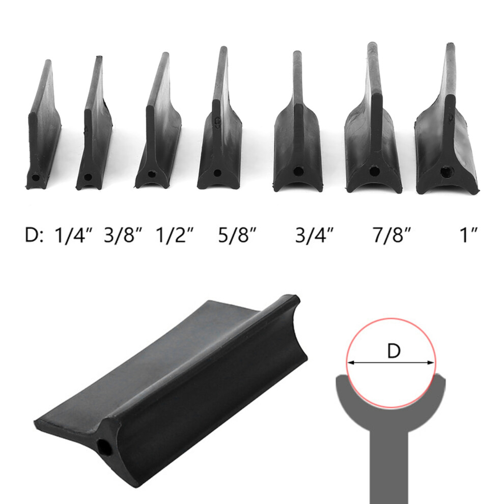 14Pcs Sanding Block Rubber Sandpaper Mat Flexible Contour Polishing Pad Woodworking Tools 8001324659372