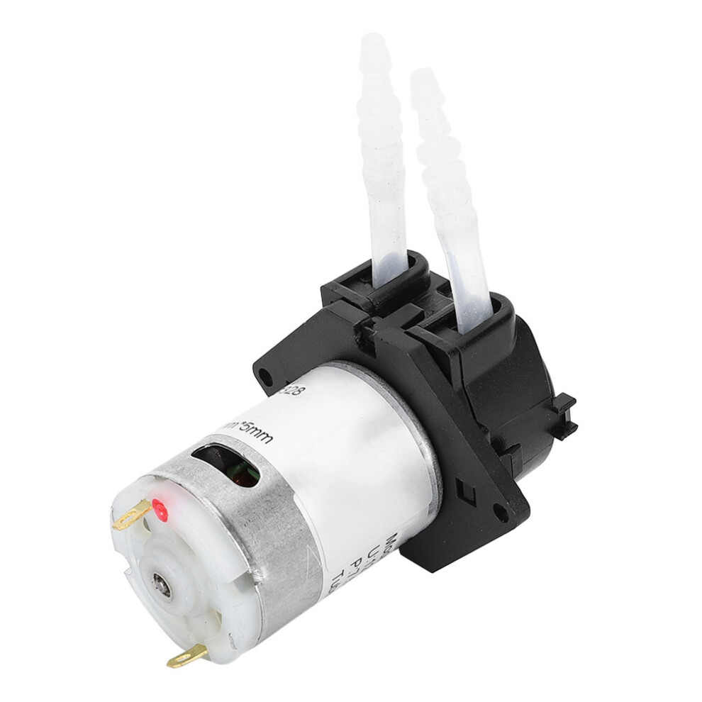 12V  3*5 Dosing Pump DIY Peristaltic Tube Head For Aquarium Lab Chemical Analysis(black)-image-OPC-PHWX5MH-NEW