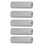 5pcs Zinc Plated Steel M10*40/50 Long Hex Nut Hexagonal Thread Nut Threaded Fasteners(M10*40) 13