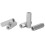 5pcs Zinc Plated Steel M10*40/50 Long Hex Nut Hexagonal Thread Nut Threaded Fasteners(M10*40) 14