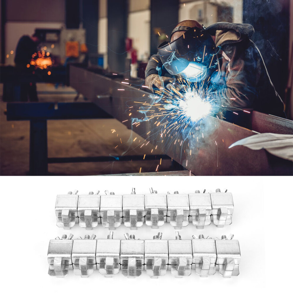 16Pcs Butt Welding Clamps For Sheet Metal Auto Car Truck Door Skin Panel 7901324661263
