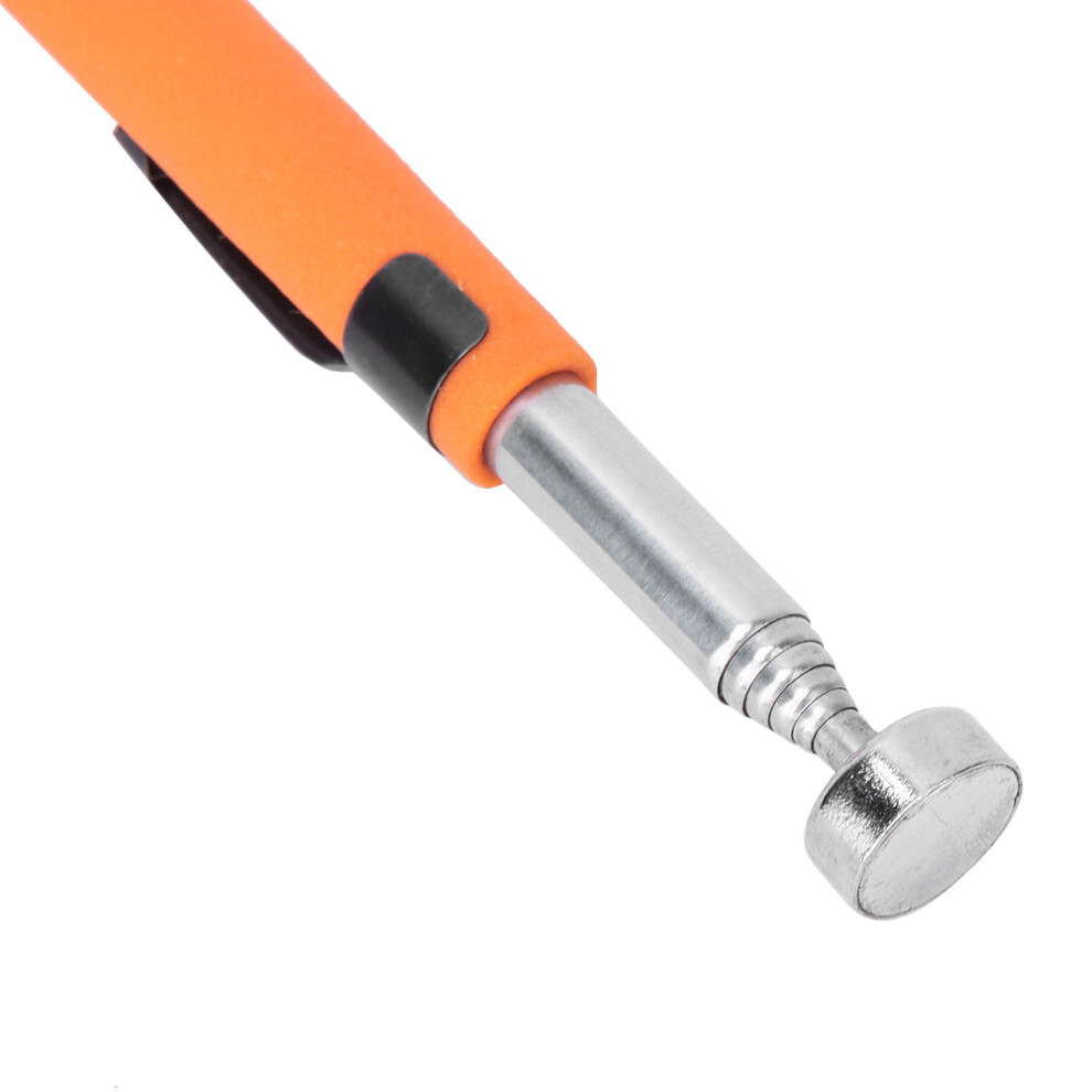 Strong Magnetic Pickup Pen Telescopic Pen Shaped Pickup Tool For Screws Nuts(8 Pound Orange) 9451324661247