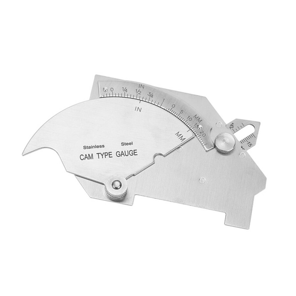 Steel Welding Measure Tool Mg-8 Weld Gauge Seam Inspection Ruler Bridge Cam Welding Gage 6931324661506