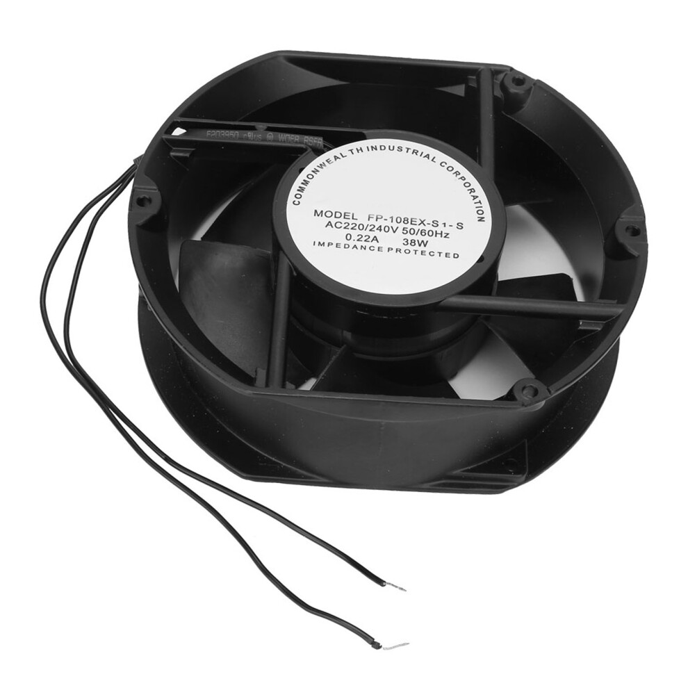 Fp-108Ex S1-S Ac Axial Fan Ac220v 38W Oval Ball Bearing Ventilation Cooling Fan 3221324661464