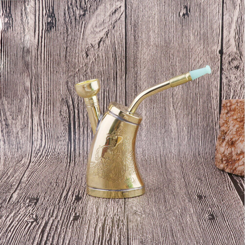 Portable Exquisite Water Smoke Pipe Handheld Men Cigarette Bottle Holder Gift 2