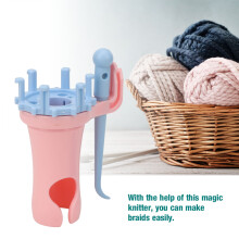 Knitting Rope Maker Double Head Weaver Yarn Needle Knit DIY Sewing Craft Tool