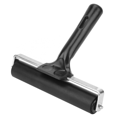 Rubber Brayer Roller Art Ink Painting Printmaking Roller Stamping Tool 15 cm 1
