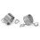 2Pcs Stainless Steel Coiled Knitting Thimble Guide Finger Ring Knitting Crafts Tool Accessories 2