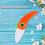 Mini Bird Kitchen Fruits Vegetable Ceramic Folding Pocket Knife Cutting Tools (Red) 8