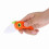 Mini Bird Kitchen Fruits Vegetable Ceramic Folding Pocket Knife Cutting Tools (Red) 5