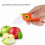 Mini Bird Kitchen Fruits Vegetable Ceramic Folding Pocket Knife Cutting Tools (Red) 11