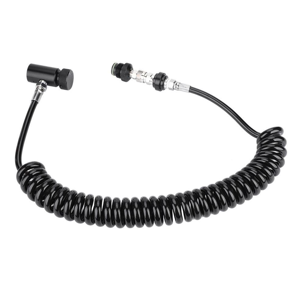 Paintball Marker Remote Coil Cylinder Connection Valve Hose Corrugated Hose