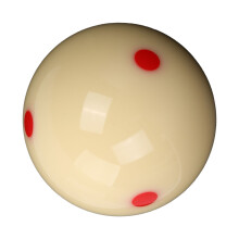 5.72cm Resin Billiard Training Ball Red Dot spot Practice Pool Balls for Adults Kids