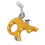 Archery Release Aids 3 Finger Grip Thumb Caliper Trigger for Compound Bow Accessory (Gold) 1