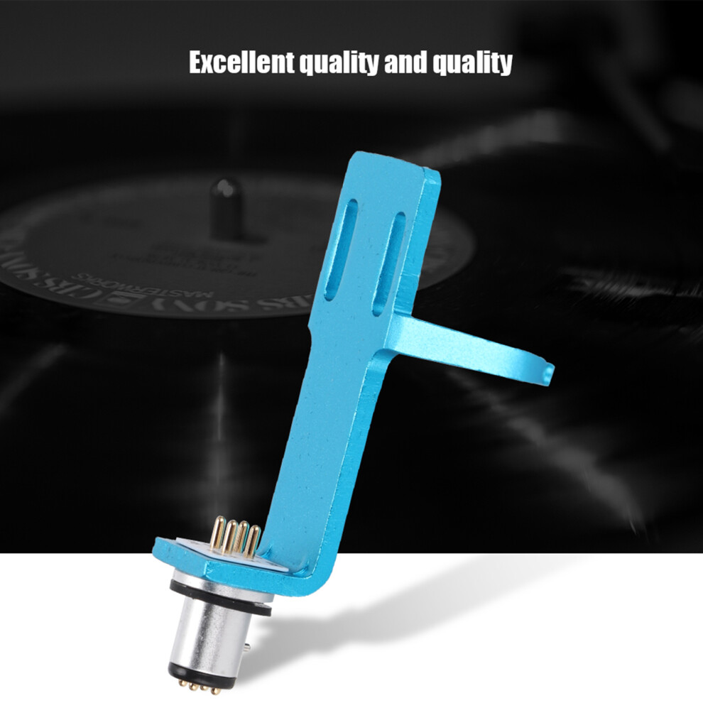 Turntable Phonograph Headshell High End Phono Cartridge Headshell Record Player Kit Blue 8411324665721
