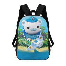 Sac à dos Capitaine des Octonauts, sac à dos décontracté, sac d'école, cartable, sac à dos à bandoulière,