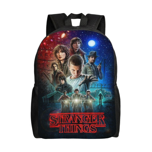 Zaino scolastico per bambini Stranger Things, zaino da giorno, borsa da scuola per ragazzi e ragazze
