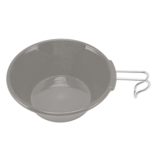 250ml Backpackers Cup Bowl Portable Drop Protection Backpacking Bowl for Camping Hiking Tableware Cookware