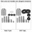 Archery Bow Stabilizer Weight Kit Balance Bar Bolt Hunting 3