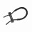 Archery Equipment Adjustable Compound Wrist Rope Polyester Braided Strap Cord (Black) 15