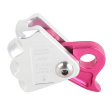 15KN Self Braking Stop Descender for 9‑12mm Rope Rescue Descender Rappel Ring Climbing Gear