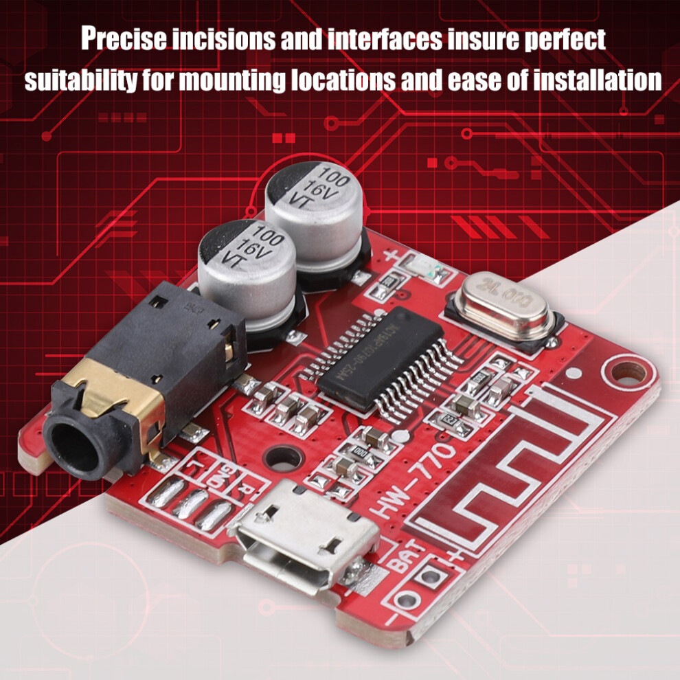 Mp3 Bluetooth 4.1 Lossless Decoder Board Car Speaker Amplifier Board Stereo Board 8001324667209