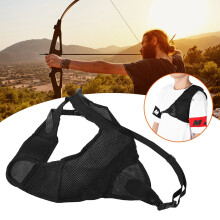 Adjustable Archery Chest Protector Guard Fit Left Side for Right Hand Archer
