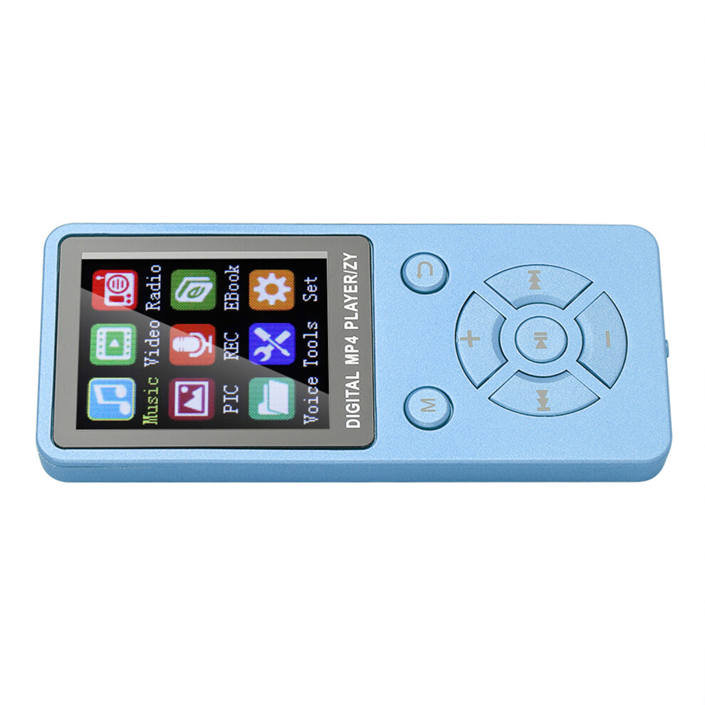 T1 Music Mp3 Player Tooth Support 32G Memory Eightdiagram Tactics Buttons Blue 8431324667136