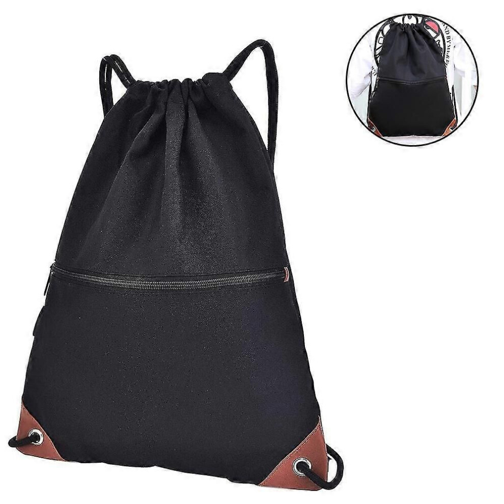 String Backpack Bag Sport Gym Sackpack-image-OPC-PHWX89P-NEW
