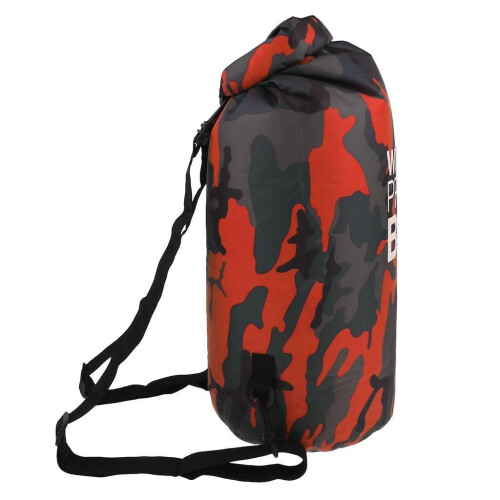 30L Waterproof Dry Bag Backpack Rucksack Kayak Boat Floating Camo Blue