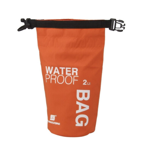 Waterproof Dry Bag Sack Pouch Kayaking Camping Rafting Floating 2L Orange 2